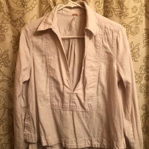 Free People Canvas Top Sz XS